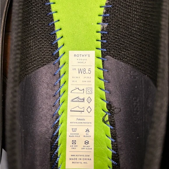 ✨ EUC Rothy's The Max Square Flats✨ - Picture 6 of 6